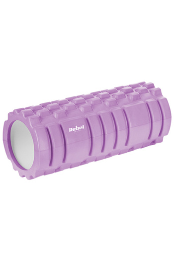 Rebel EVA FOAM MASSAGE ROLLER 14 X 33 CM VIOLET ACTIVE