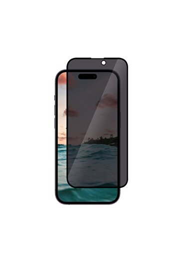 Cellara CELLARA 3D PRIVACY GLASS SCREEN PROTECTION FILM FOR IPHONE 14 PRO MAX - BLACK