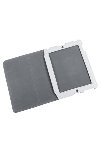 OEM WHITE LEATHER CASE APPLE IPAD 3