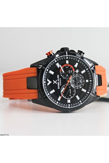 Daniel Klein Dk237115 Men's Wrist Watch with Silicone Band