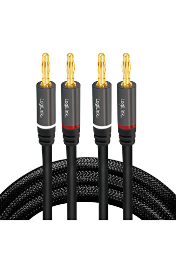 LogiLink Audio cable Logilink CA1211, Jack 2.5 mm, 5m (Black)