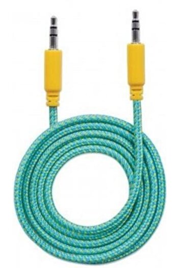 MANHATTAN Manhattan Audio Cable MHT394079, Jack 3.5mm - Jack 3.5mm, 1 m (Yellow/Blue)