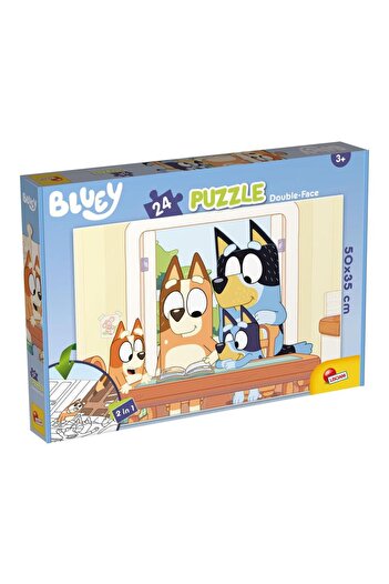 Lisciani Coloring puzzle - Bluey (24 pieces)