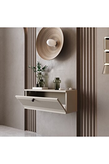 melura home MELURA DRESUAR KUMTAŞI %100 MDF KAPAKLI DUVARA MONTE