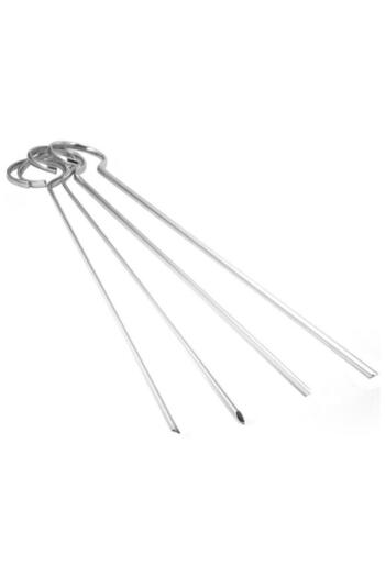 Generic COGHLANS 4-Piece Skewers Chrome 12inch