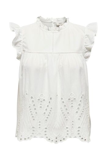 JDY Top Normal geschnitten Rundhals Top