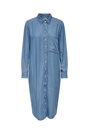 ONLY Jeanskleid ONLPEMA Midikleid
