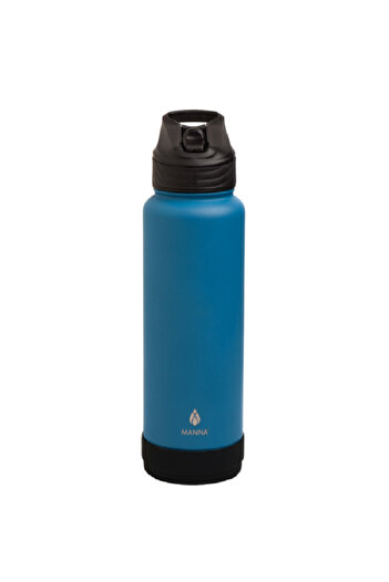 manna Timber Stainless Steel BPA-Free Leak-Proof Water Bottle