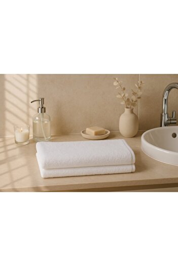 Bumbăcel Hotel towel for the face made of cotton