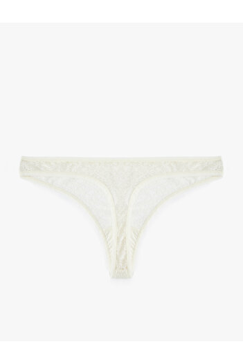 Koton Transparent Lace String Panties