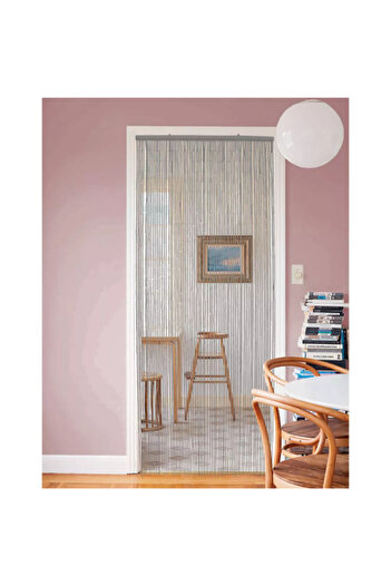 Luance 65-String Decorative Bamboo Beaded Door Curtain 90 x 200 cm