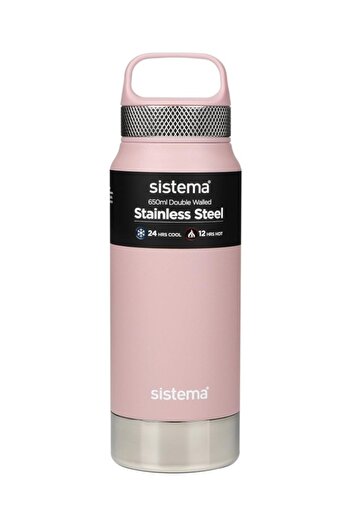 Sistema Leak Proof Double Walled Vacuum Insulated Stainless Steel Water Bottle