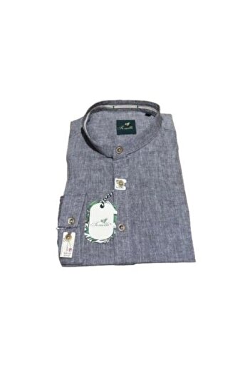 OEM Men's shirt with tunic collar, Tonelli, Slim Fit