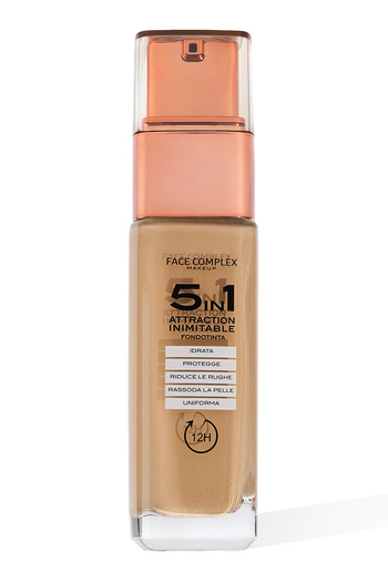 FACE COMPLEX Attraction Foundation Fond De Ten Hidratant, 5in1 01 - Italia