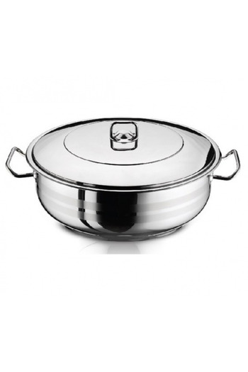 Hascevher Stainless steel saucepan Hascevher Perfect Gastro 50x20cm 37 liters induction