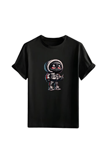 Gölge Store Animation Character Printed Oversize Unisex T-Shirt