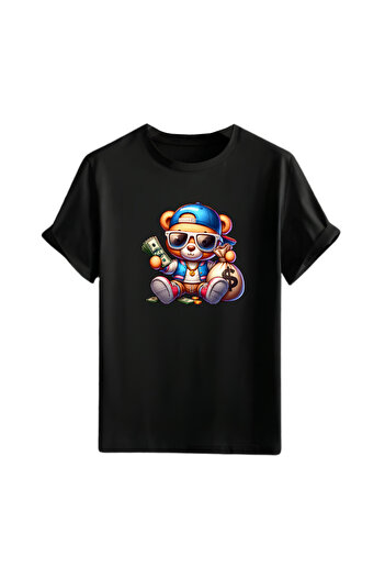 Gölge Store Animation Character Printed Oversize Unisex T-Shirt