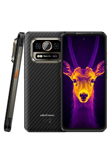 ULEFONE Smartphone Armor 25T, Helio G99, ecran IPS de 6,78", 6 GB RAM, 256 GB memorie, Android 14, 5G, negru