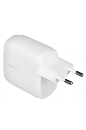 Belkin Belkin Charger WCB010vfWH, 2 x USB-C, 30W (White)