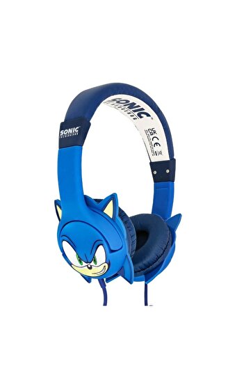 OTL Casti pentru copii Stereo OTL Technologies SONIC, Urechi de cauciuc, Jack 3.5mm (Albastru)