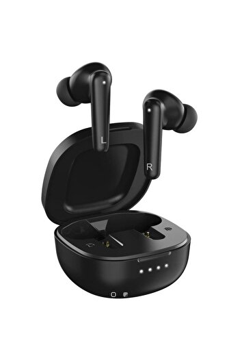 GENIUS Genius True Wireless Headphones, HS-M910BT, microphone on the headset, connection via Bluetooth 5.0 (Black)