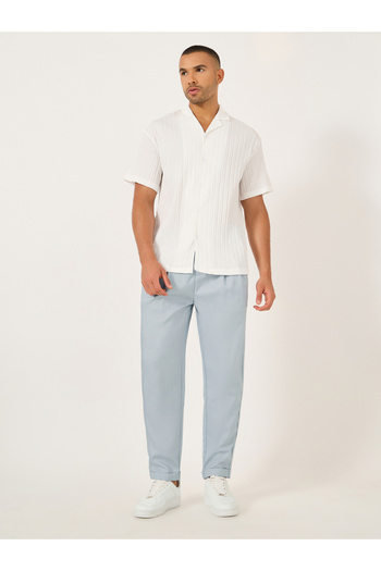 Take Two By Styli Solid Pleated Relaxed Fit Pants