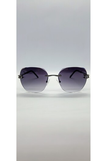 Zen Milano Frameless Model Women's Sunglasses
