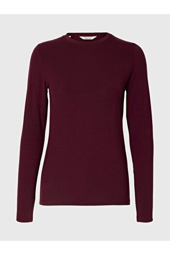 SELECTED Langarmshirt Basic