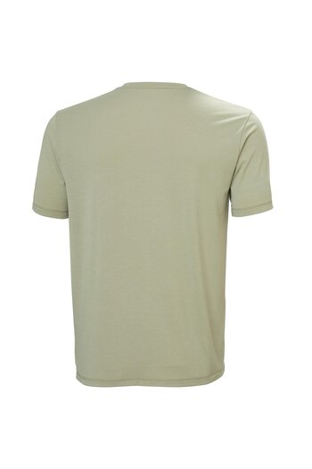 Helly Hansen Ανδρικό μπλουζάκι Skog Recycled Graphic με πράσινη στρογγυλή λαιμόκοψη