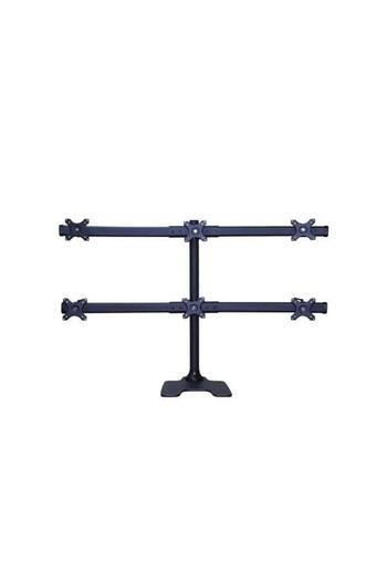 Newstar NewStar FPMA-D700DD6 6-Monitor Mount, 10"-27" (Black)