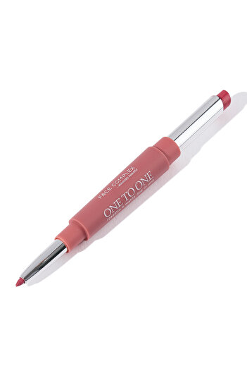 FACE COMPLEX One To One Lipstick Pencil, Ruj Cu 2 Capete 02 - Italia