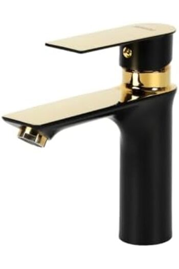 GENERAL High-Quality Black and Gold Sink Mixer