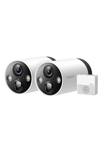 TP-LINK Tapo C420S2 Smart 2K Surveillance Cameras, Night Vision, IP65, Two-Way Audio