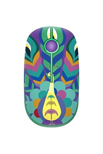 TELLUR Mouse Optical Wireless Tellur Paun, 2.4Ghz, 1600 dpi, nano receiver (Multicolor)