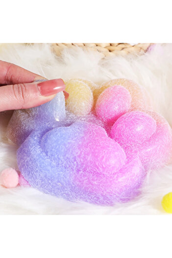 hediyeofisi Kedi Patisi-taba Sukuşi - Squishy Pati- Tüylü Pati - Stres Oyuncak