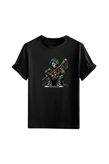 Gölge Store Animation Character Printed Oversize Unisex T-Shirt