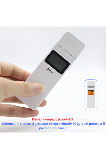 FİAPFO Professional Non-Contact Breath Alcohol Tester – Fast Response, High Accuracy
