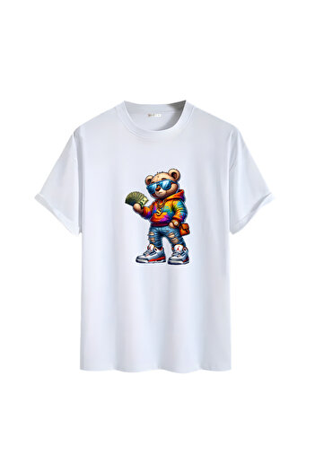 Gölge Store Animation Character Printed Oversize Unisex T-Shirt