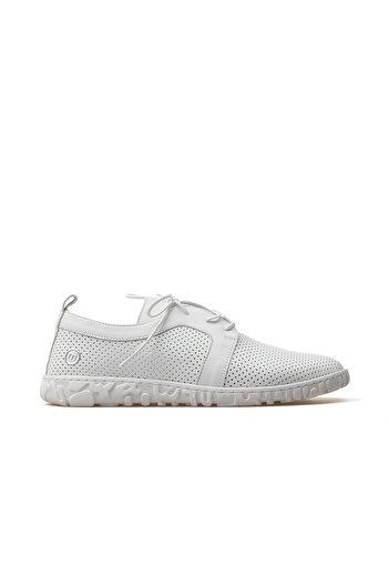 Mammamia Women's Genuine Leather Casual Shoes 25Y D25Ya-115 Z White