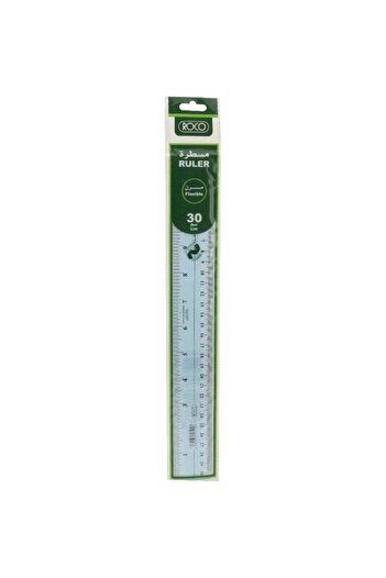 Roco Ruler Blue 12" (30cm) Plastic/Flexi