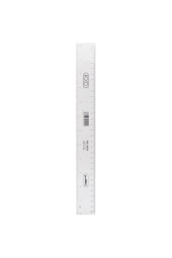 Roco Ruler Straight Edge 12" (30cm) Plastic