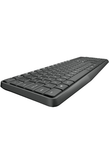 logitech سطح المكتب (لوحة المفاتيح والفأرة) لاسلكي (تردد لاسلكي 2.4 جيجاهرتز) لأجهزة الكمبيوتر المحمولة/المكتبية/أجهزة سطح المكتب المخصصة للألعاب