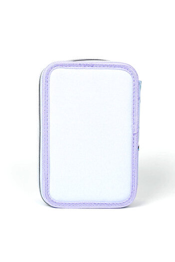 Frozen Fully Equipped Pencil Case with 3 Zippers, Giotto Frozen, 43 Pieces, 12.5 x 6.5 x 19.5 cm