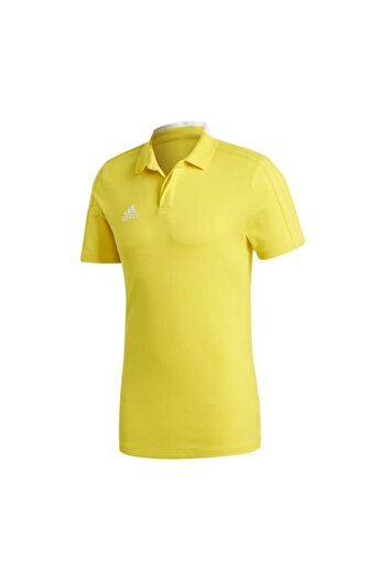 adidas CON18CO POLO Men's Sports Shirt, Yellow, Size M