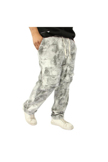 ALANAQA Unisex oversized jeans with front pockets