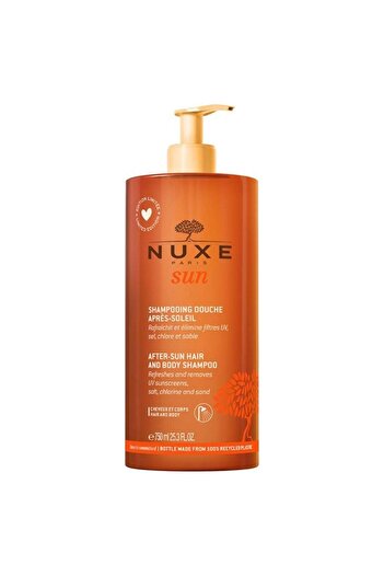 Nuxe Șampon solar pentru păr și corp după expunerea la soare, 750 ml