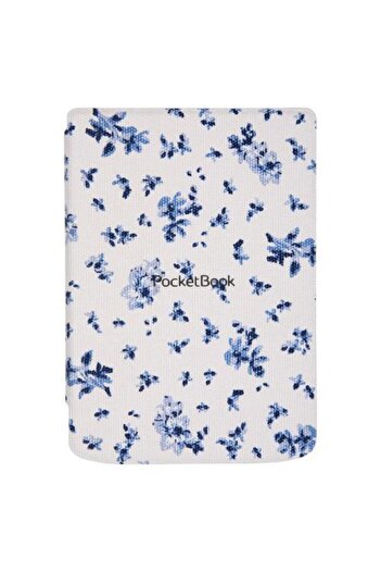 pocketbook Pocketbook Shell Cover for Verse/Verse Pro, Flower Print (White/Blue)