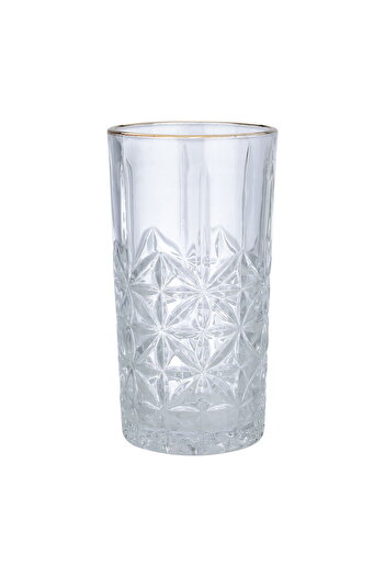 Alsaif Gallery Glassware Set, 6 Pieces - Transparent