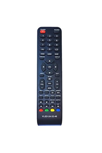 Bogadini Universal Remote Control Compatible with Vortex Vled 24/32/40 Lcd/led, Identical to the Original