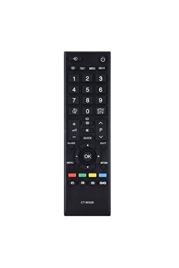 Bogadini Universal Remote Control Compatible with Toshiba LED/LCD TVs, Black